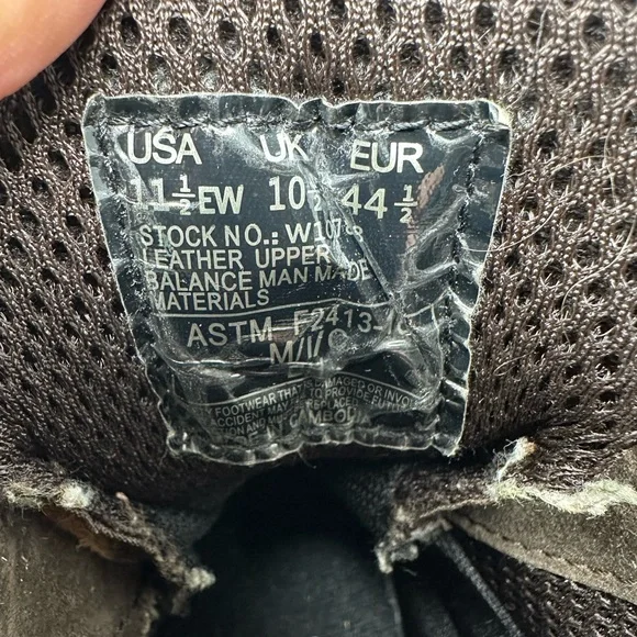 WOLVERINE Men's I-90 EPX Carbonnmax Composite Toe W10788 Size 11.5 EW - Picture 16 of 16
